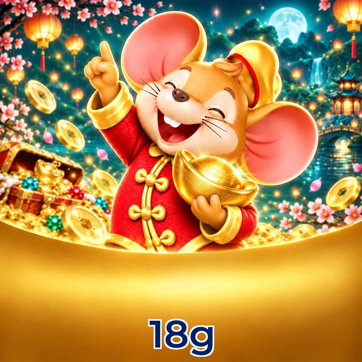 Página oficial da 18g no Facebook com promoções e suporte